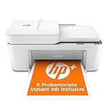 HP DeskJet 4120e Multifunktionsdrucker (HP+, Drucker, Kopierer, Scanner, mobiler Faxversand, WLAN, Airprint) inklusive 6 Monate Instant Ink , (1er Pack)
